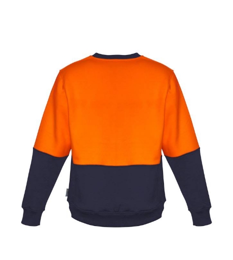 Picture of Syzmik, Unisex Hi Vis Crew Sweatshirt